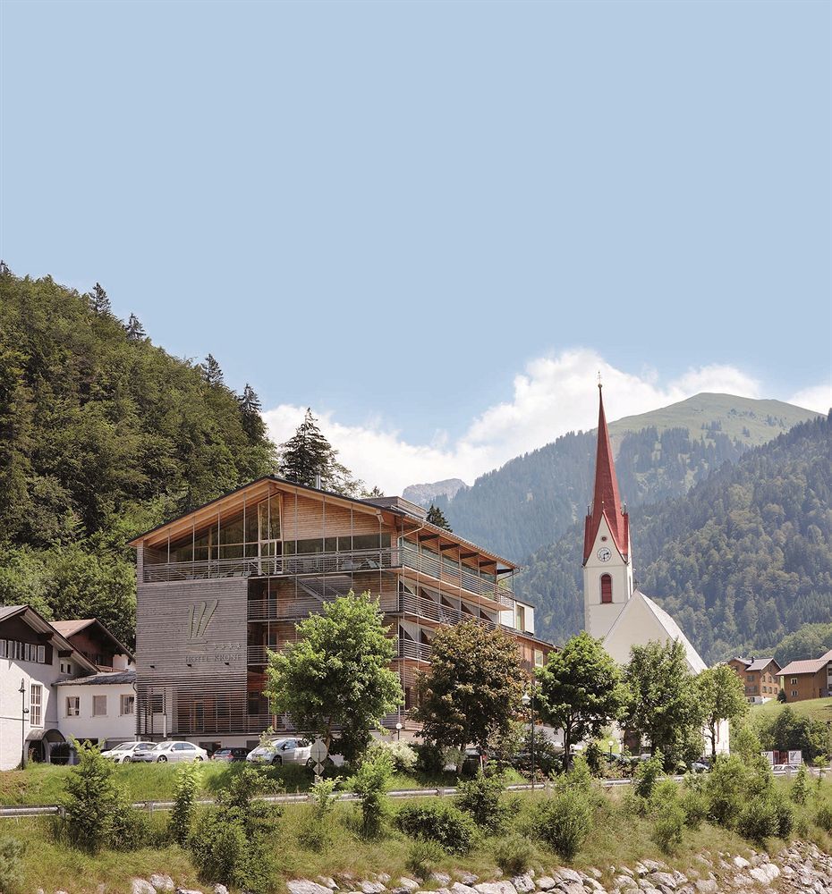 Hotel Krone In Au Au (Vorarlberg) エクステリア 写真
