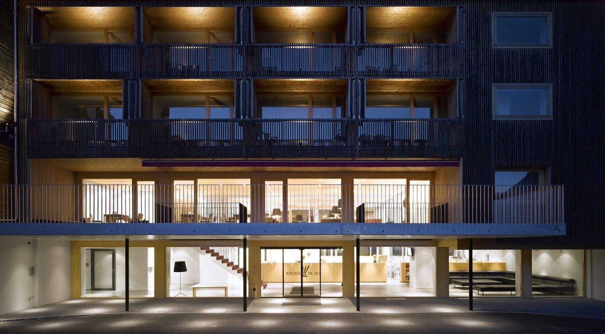 Hotel Krone In Au Au (Vorarlberg) エクステリア 写真