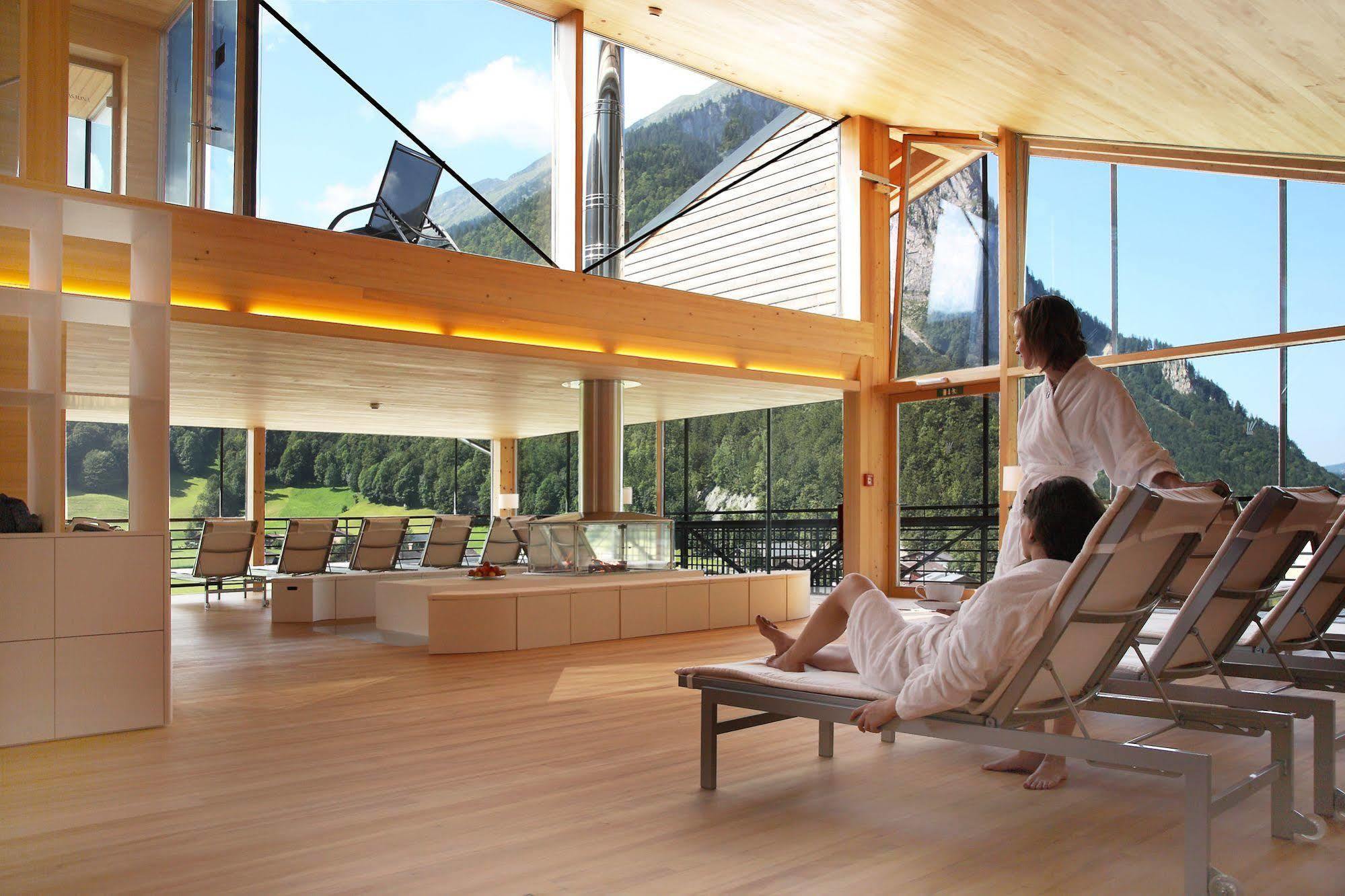Hotel Krone In Au Au (Vorarlberg) エクステリア 写真